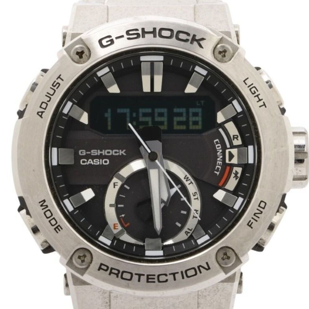 CASIO G-SHOCK G-STEEL GST-B200 Series GST-B200D-1AJF Watch, Black/Silver, Res...